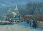 Steam railway art grettings cards