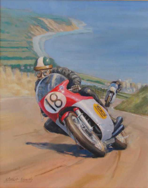 Agostini MV Agusta painting