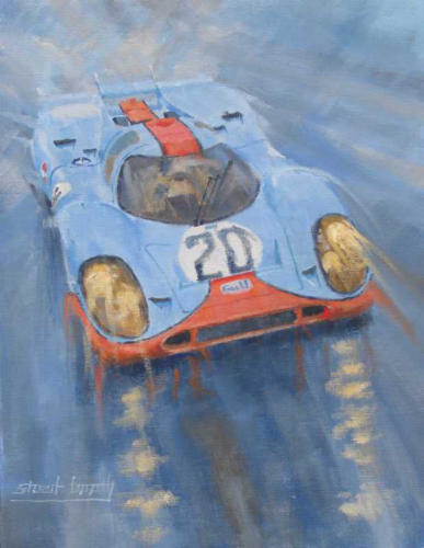Porsche 917 motor racing print