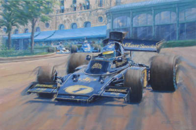 Ronnie Peterson Lotus Monaco Grand Prix